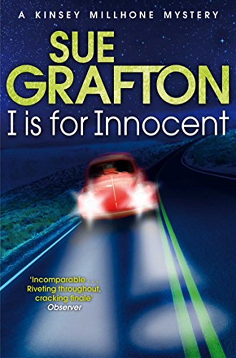 I Is For Innocent (Kinsey Millhone Alphabet Series) [Paperback] Sue Grafton/Product Detail/Crime & Mystery Fiction