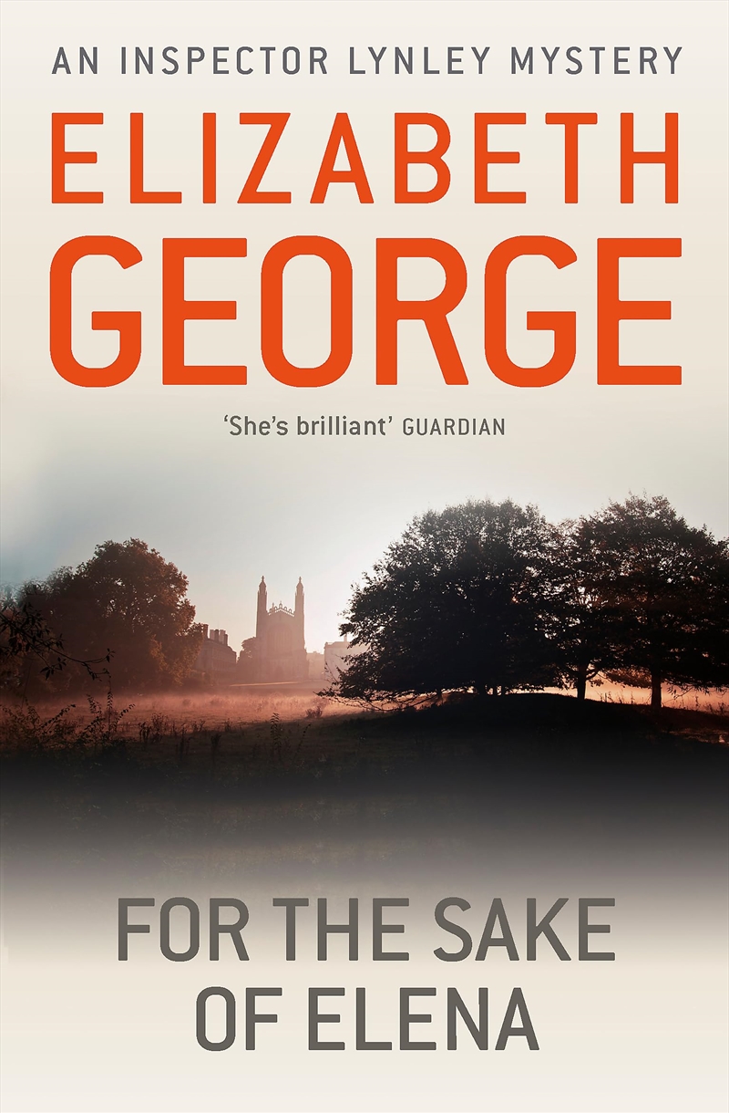 For The Sake Of Elena. Elizabeth George/Product Detail/Crime & Mystery Fiction