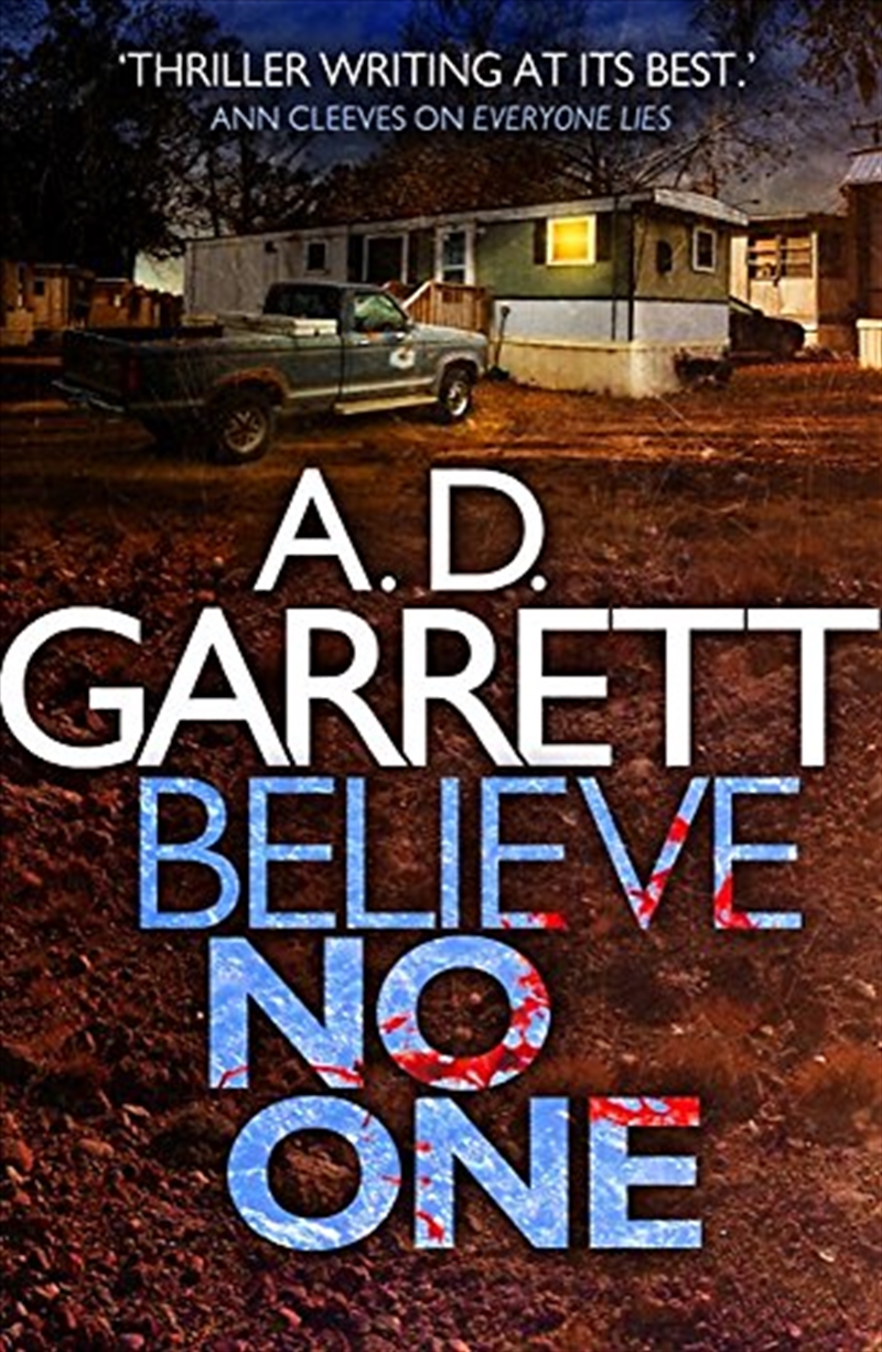 Believe No One (Di Kate Simms)/Product Detail/Crime & Mystery Fiction