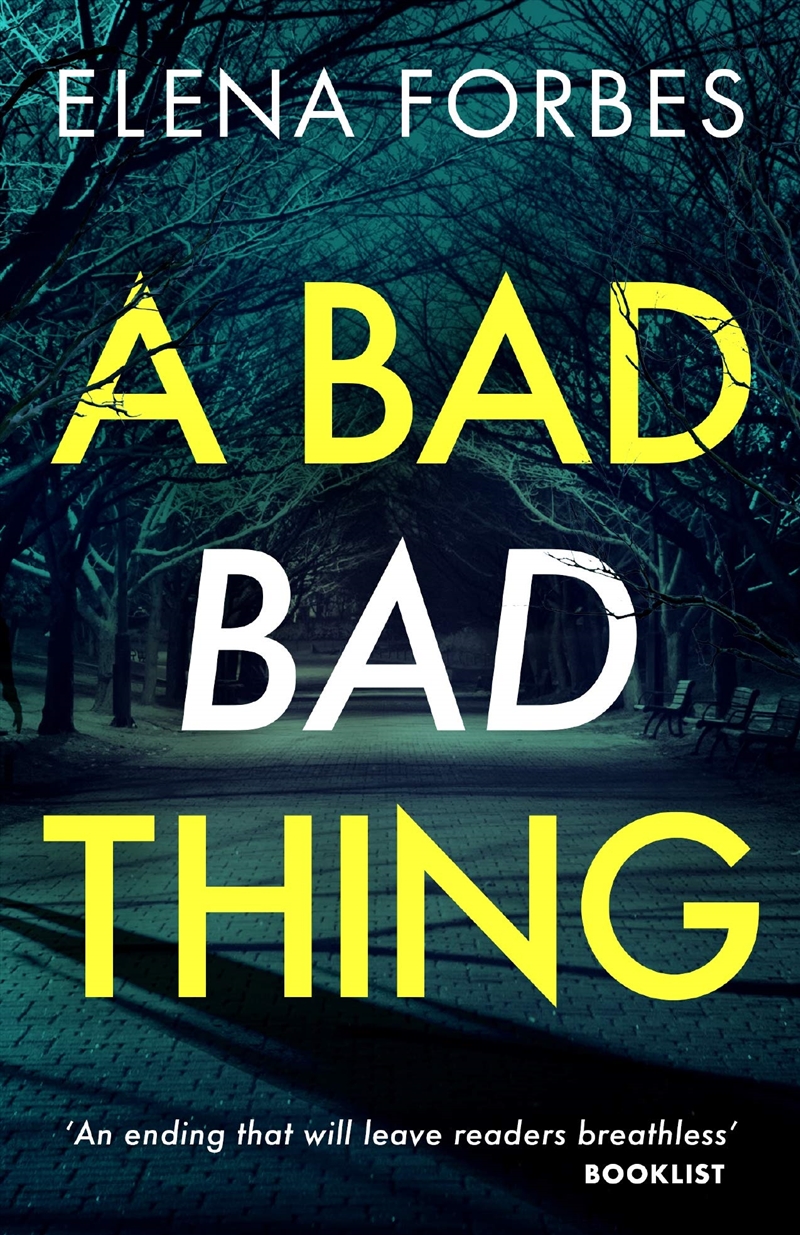 A Bad Bad Thing/Product Detail/Crime & Mystery Fiction