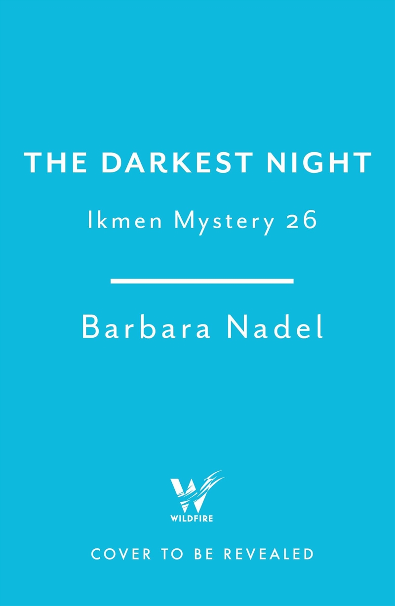 The Darkest Night (Ikmen Mystery 26)/Product Detail/Crime & Mystery Fiction