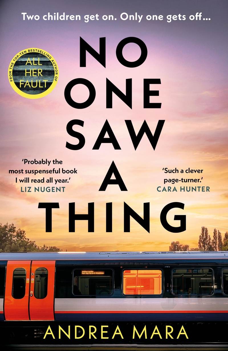 No One Saw A Thing/Product Detail/Crime & Mystery Fiction