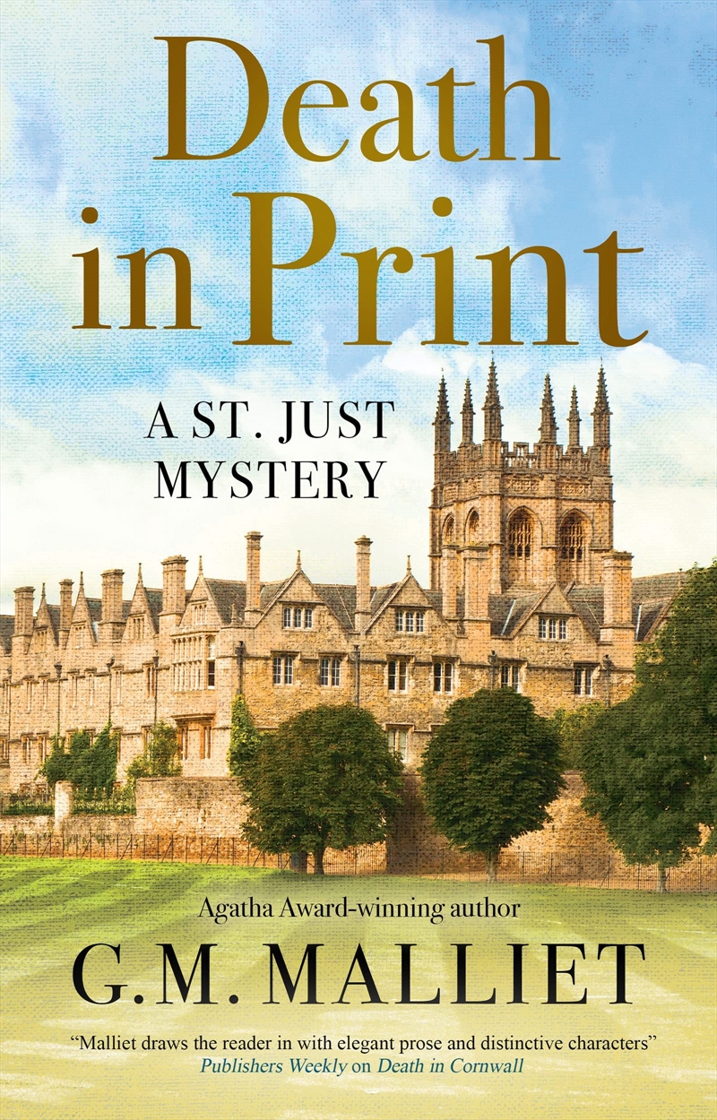 Death In Print (St. Just Mystery, 5)/Product Detail/Crime & Mystery Fiction