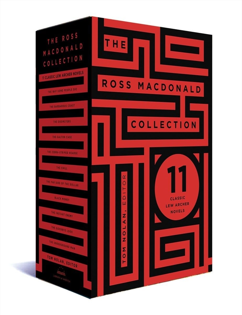 The Ross Macdonald Collection: 11 Classic Lew Archer Novels: A Library Of America Boxed Set (Lew Arc/Product Detail/Crime & Mystery Fiction