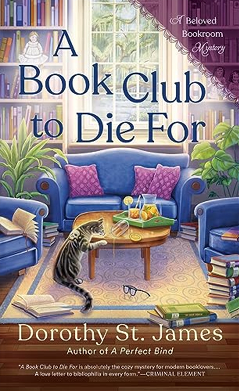 A Book Club To Die For (A Beloved Bookroom Mystery)/Product Detail/Crime & Mystery Fiction