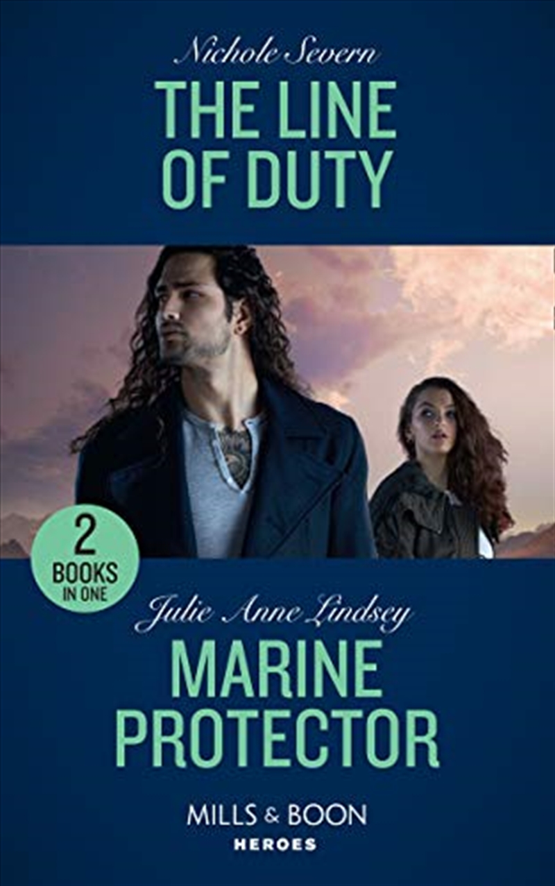 The Line Of Duty / Marine Protector (Heroes): The Line Of Duty (Blackhawk Security) / Marine Protect/Product Detail/Crime & Mystery Fiction