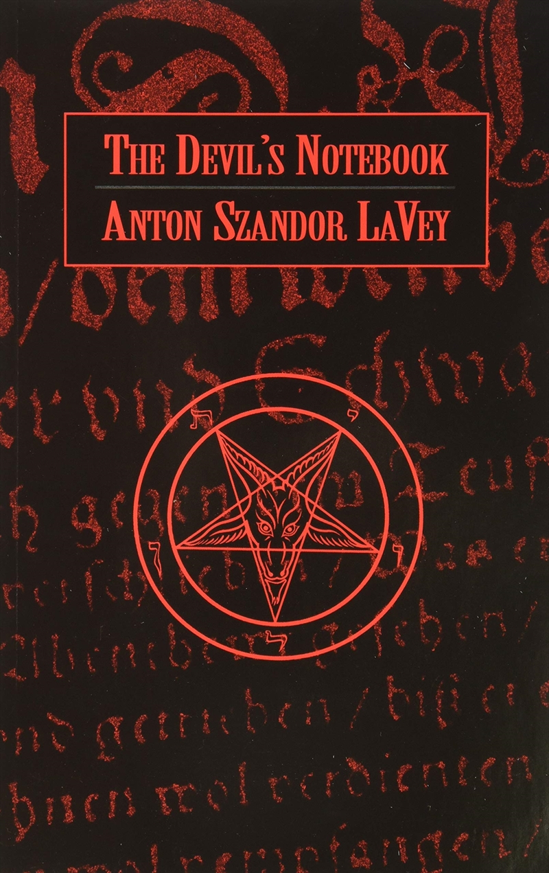 The Devil'S Notebook/Product Detail/Crime & Mystery Fiction