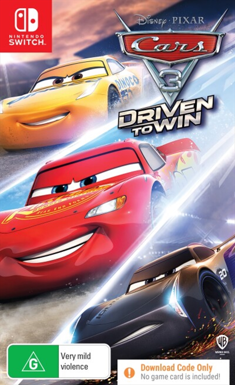 Cars 3 Driven To Win: Code In/Product Detail/Racing