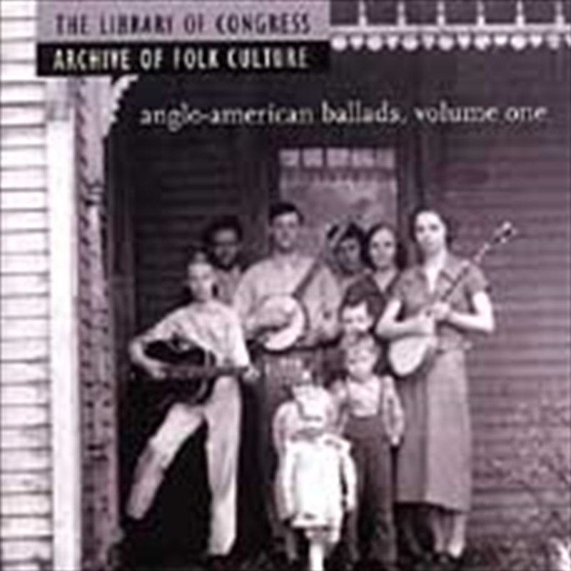 Anglo-American Ballads Vol1/Product Detail/Various