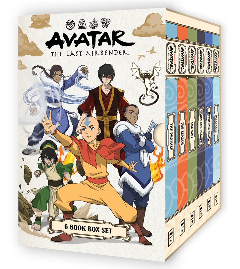 Avatar The Last Airbender: 6 Book Box Set (Nickelodeon)/Product Detail/Childrens Fiction Books