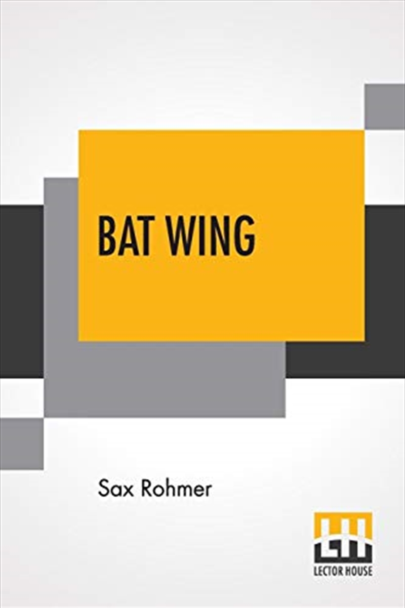 Bat Wing/Product Detail/Crime & Mystery Fiction