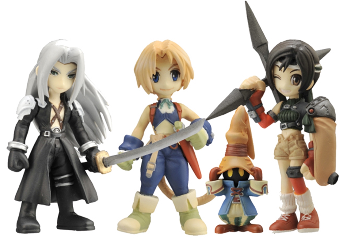 FIGURINE FINAL FANTASY Series Set De 4 Figurines Trading Arts Mini Vol