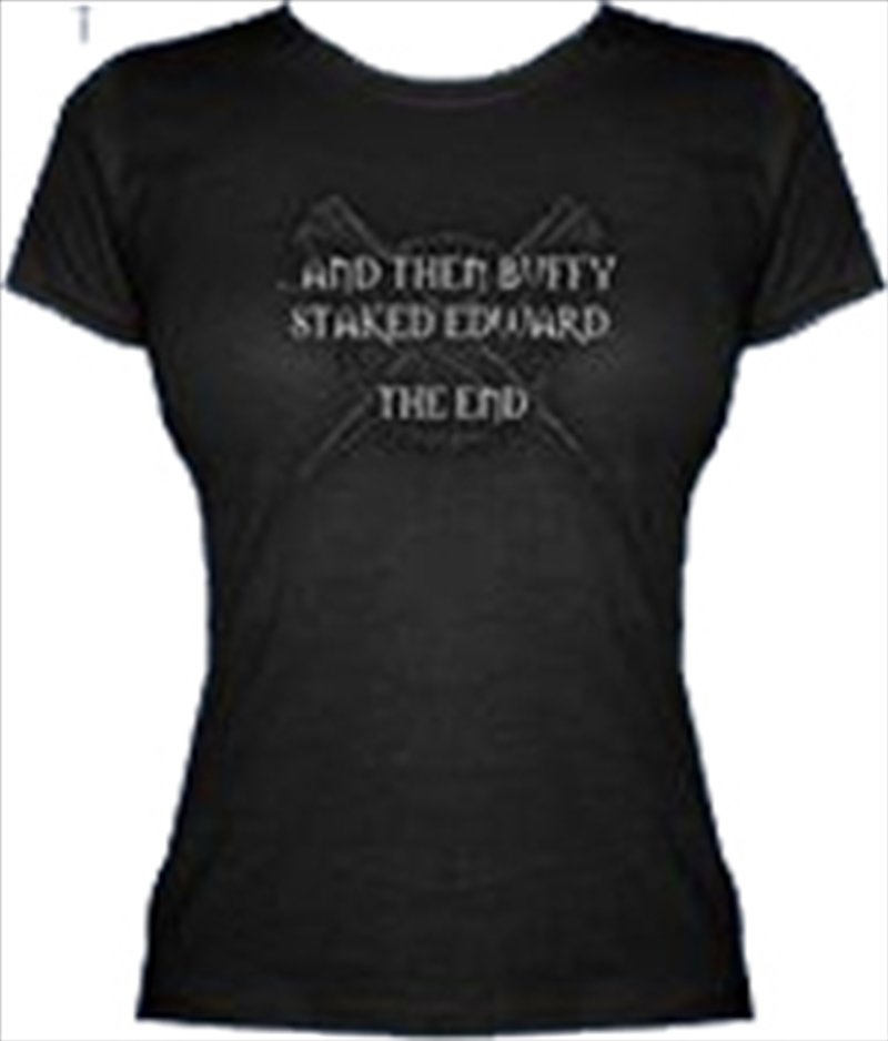 Buffy Staked Edward Girls Sml/Product Detail/Shirts