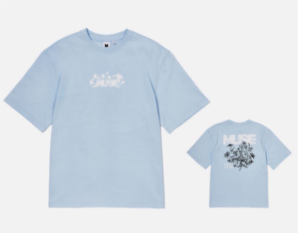 BTS JIMIN - Smeraldo Garden Official Md S/S T-Shirt Light Blue XL/Product Detail/KPOP Merch