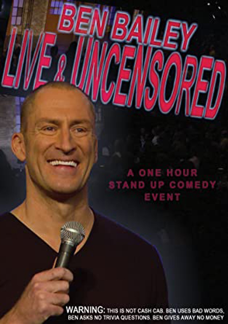 Ben Bailey Live And Uncensored/Product Detail/Rock/Pop