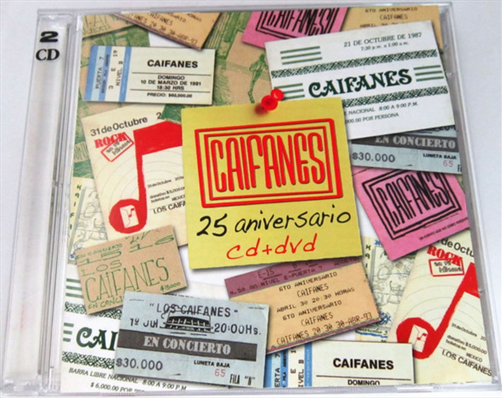 25 Aniversario/Product Detail/Rock/Pop