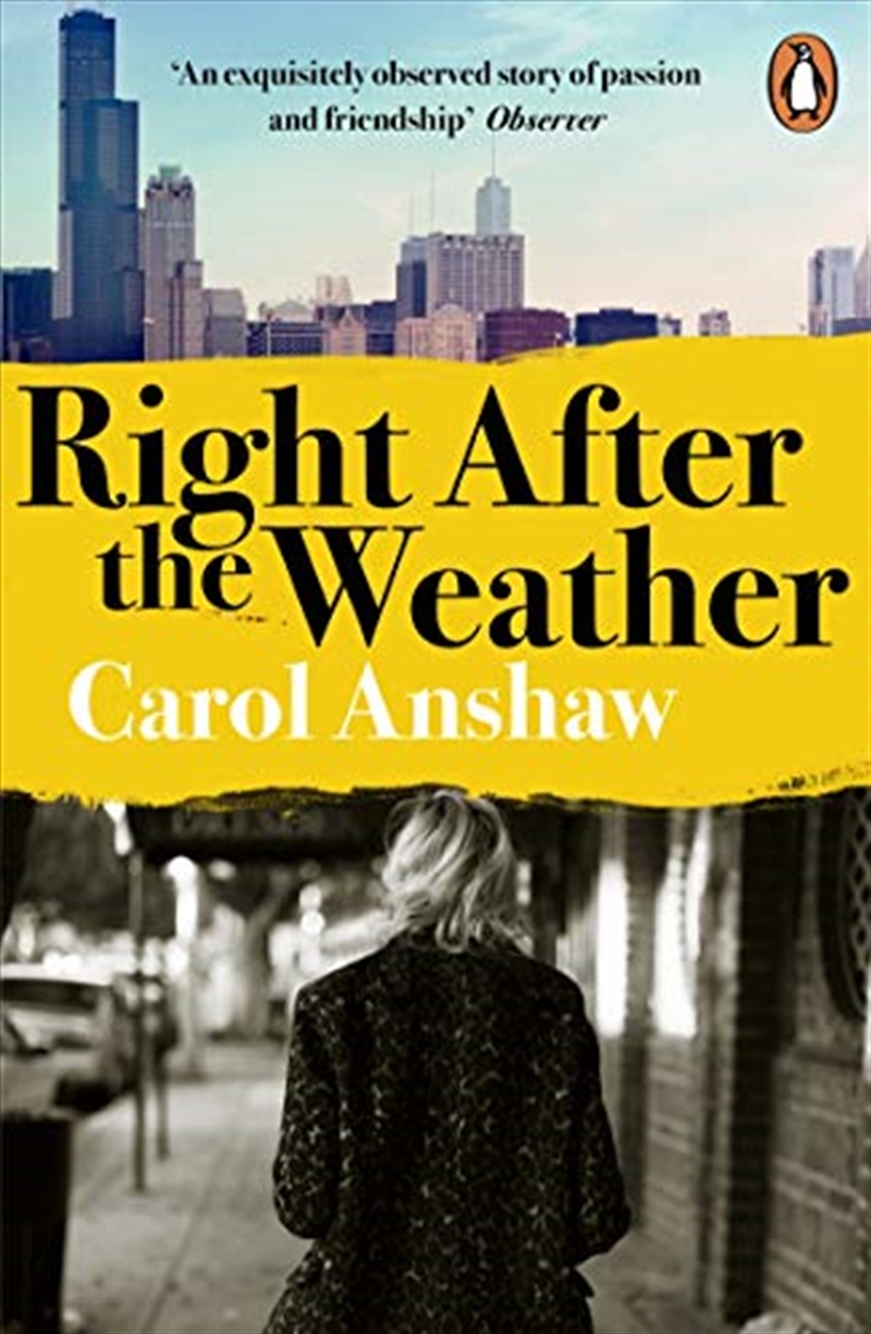Right After The Weather: Carol Anshaw/Product Detail/General Fiction Books