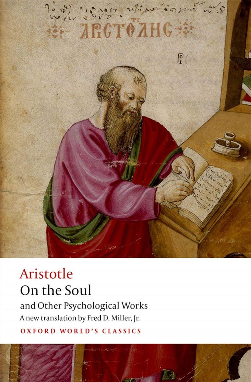 On The Soul: And Other Psychological Works (Oxford World'S Classics)/Product Detail/General Fiction Books
