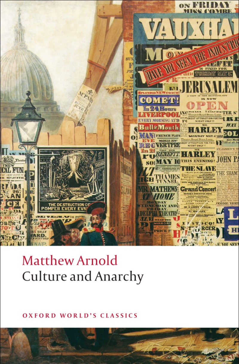Culture And Anarchy (Oxford World'S Classics)/Product Detail/General Fiction Books