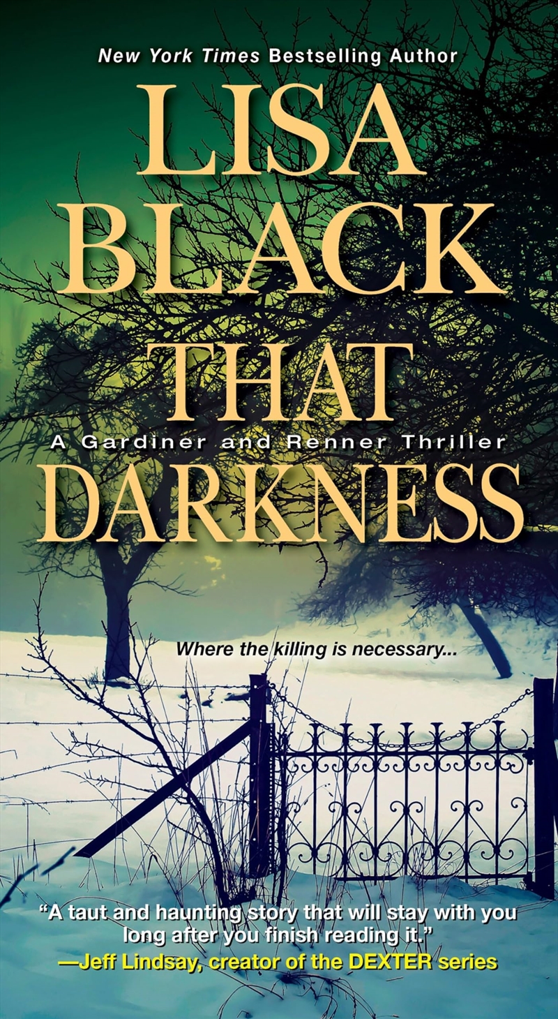 That Darkness (A Gardiner And Renner Novel)/Product Detail/General Fiction Books