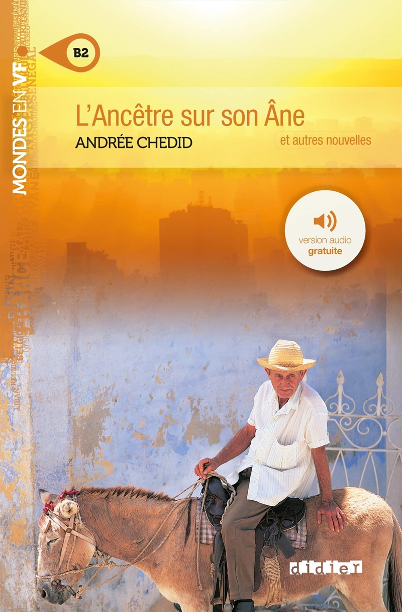 Mondes En Vf - L'Ancêtre Sur Son Âne - Niv. B2 - Livre + Mp3/Product Detail/General Fiction Books