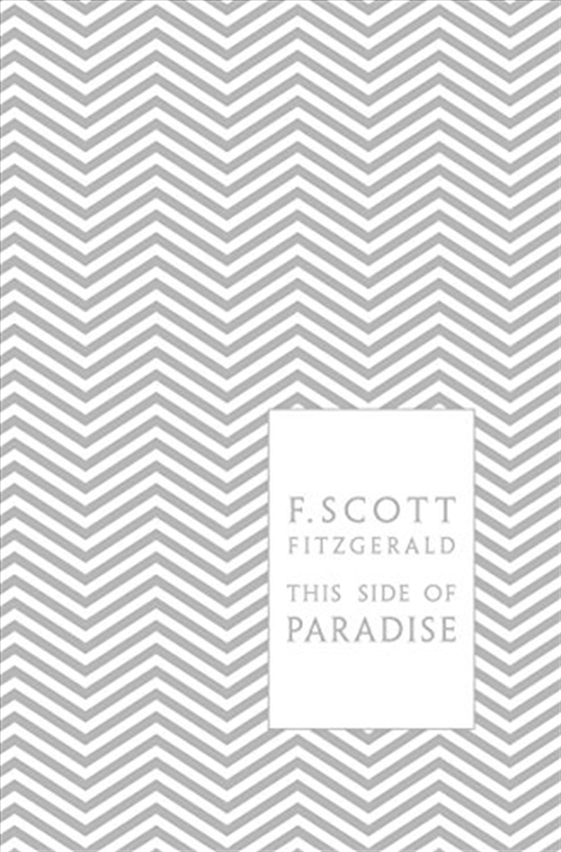 This Side Of Paradise/Product Detail/General Fiction Books