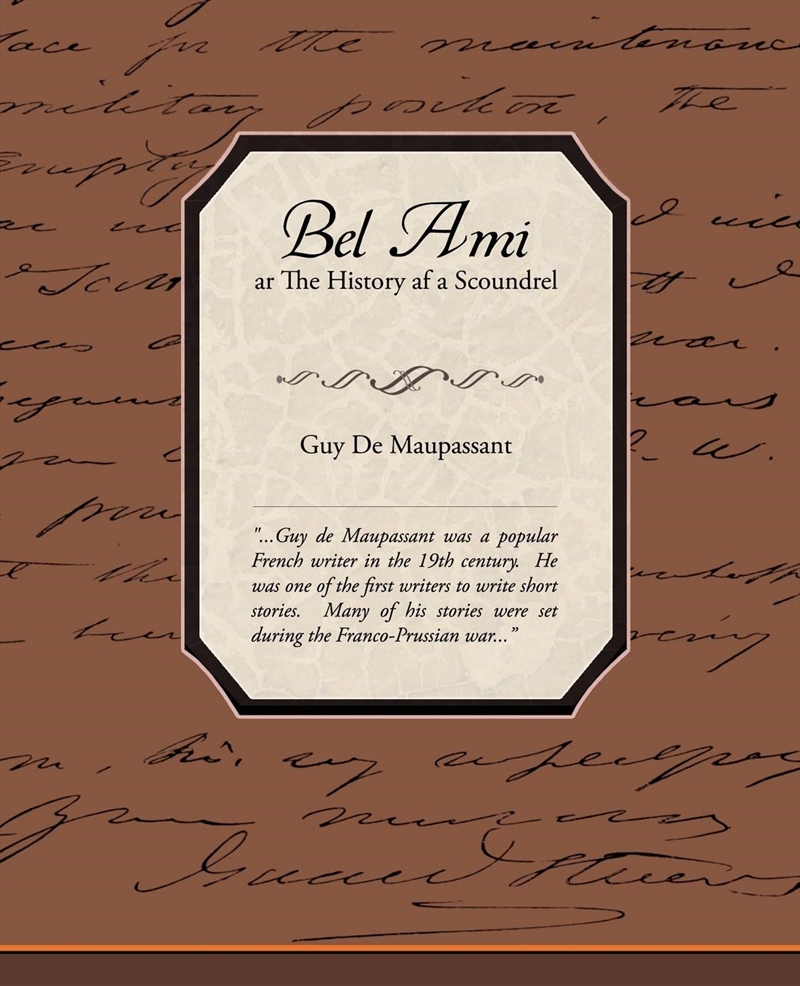 Bel Ami Or The History Of A Scoundrel/Product Detail/General Fiction Books