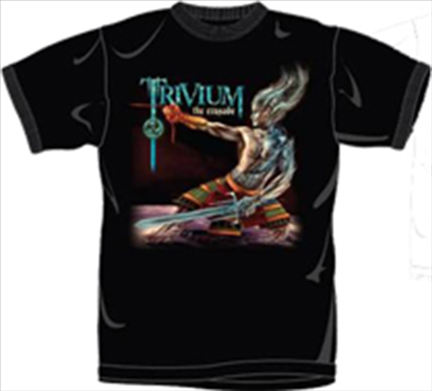 Trivium The Crusade Blk Sm/Product Detail/Shirts