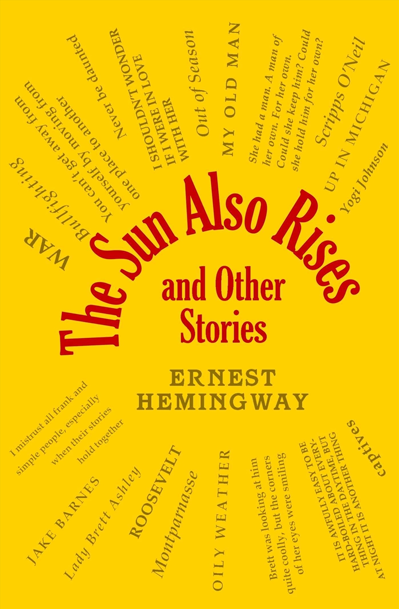 Sun Also Rises & Other Stories/Product Detail/General Fiction Books