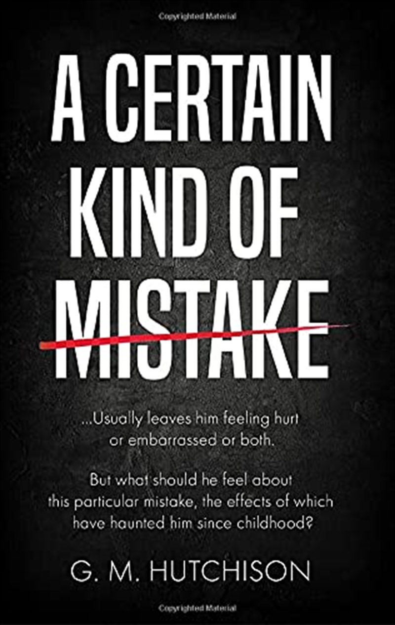 Certain Kind Of Mistake A/Product Detail/General Fiction Books