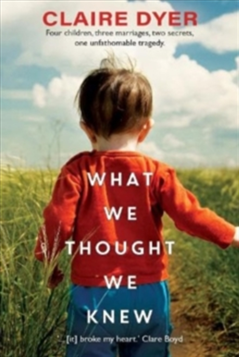 What We Thought We Knew/Product Detail/General Fiction Books