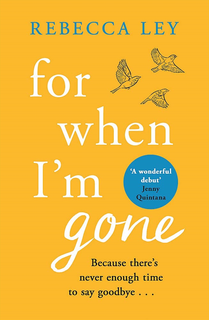For When Im Gone/Product Detail/General Fiction Books