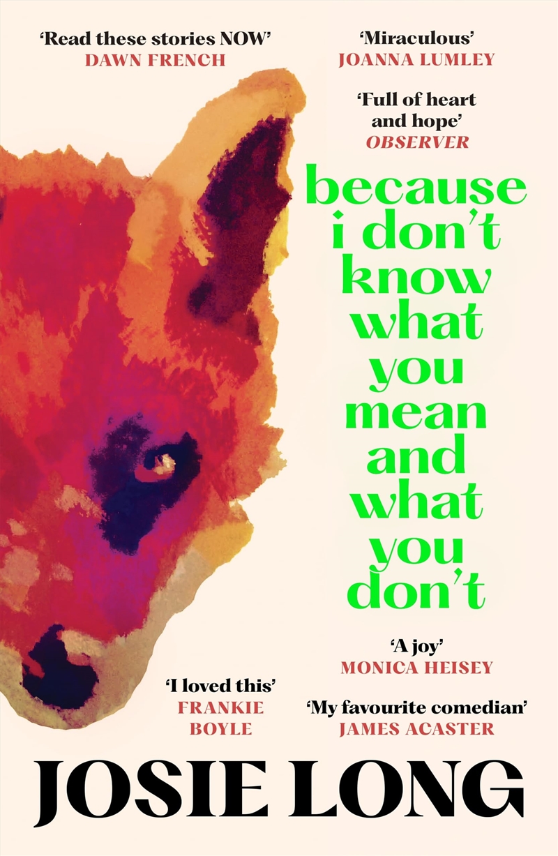 Because I Dont Know What You Mean & What/Product Detail/General Fiction Books