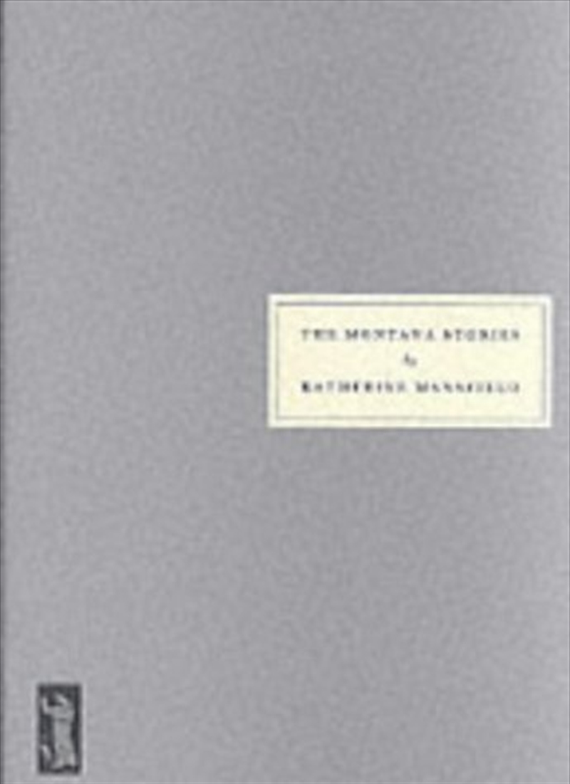 Montana Stories/Product Detail/General Fiction Books