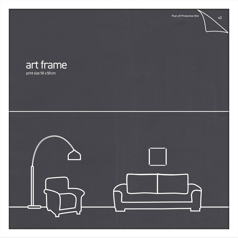 Classic Frame - White - Fits 50x50cm Print/Product Detail/Homewares