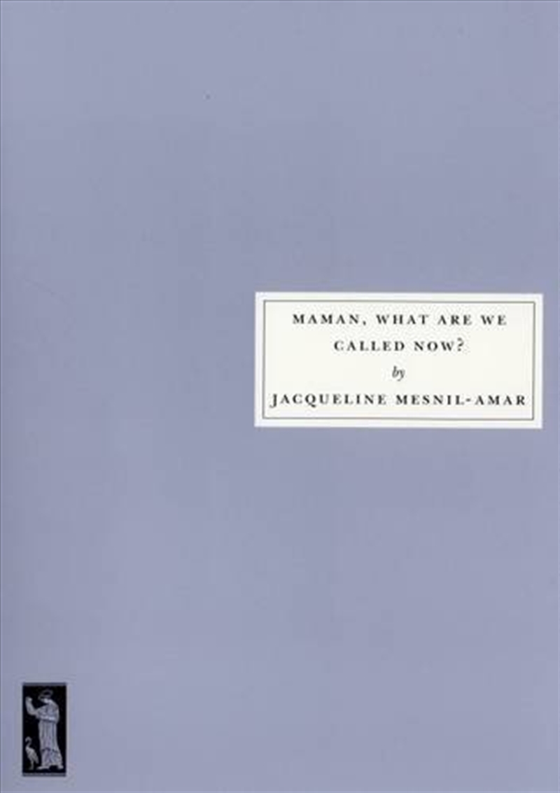 Maman, What Are We Called Now?/Product Detail/General Fiction Books