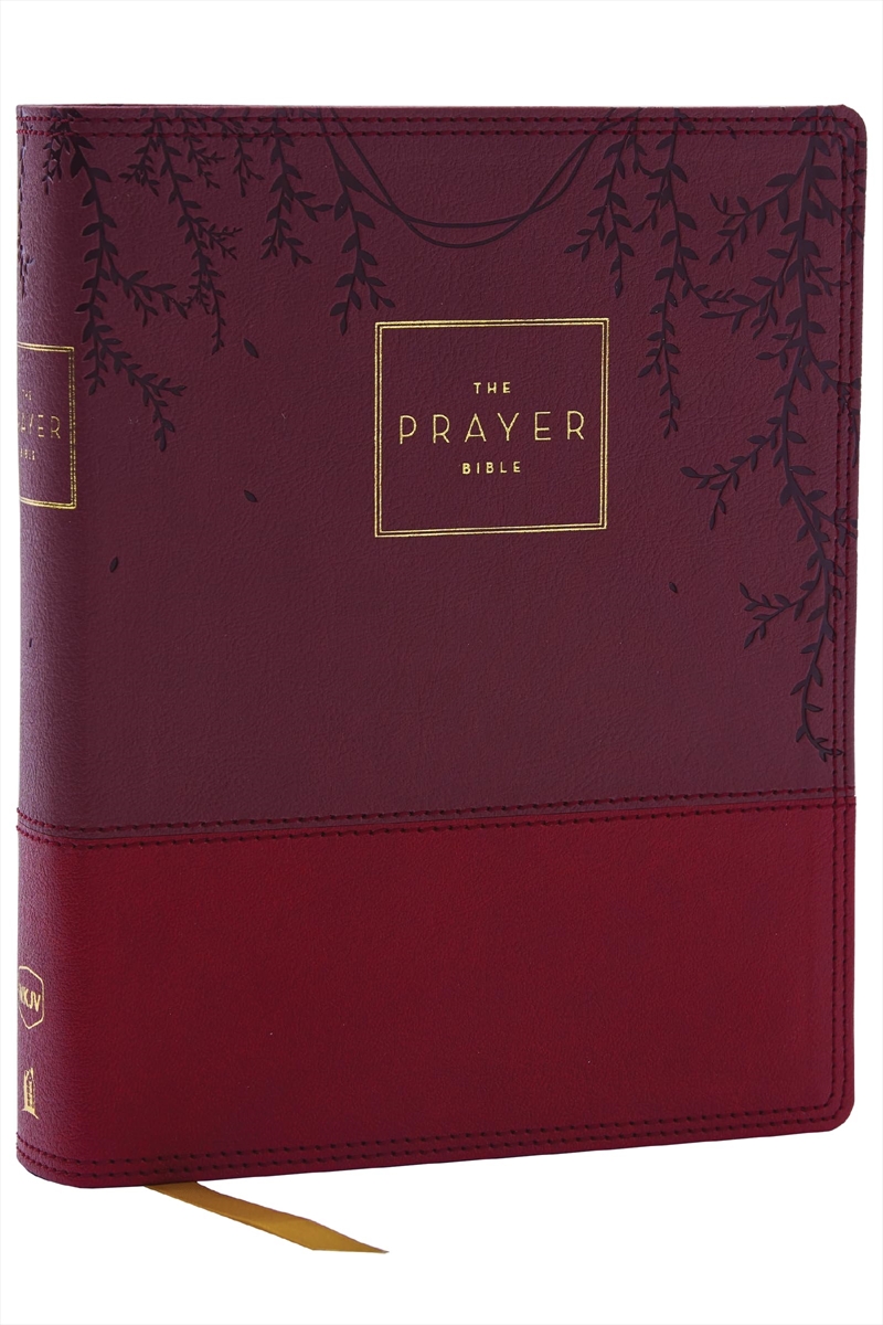 NKJV, The Prayer Bible, Red Letter, Comfort Print [Burgundy]/Product Detail/Religion & Beliefs