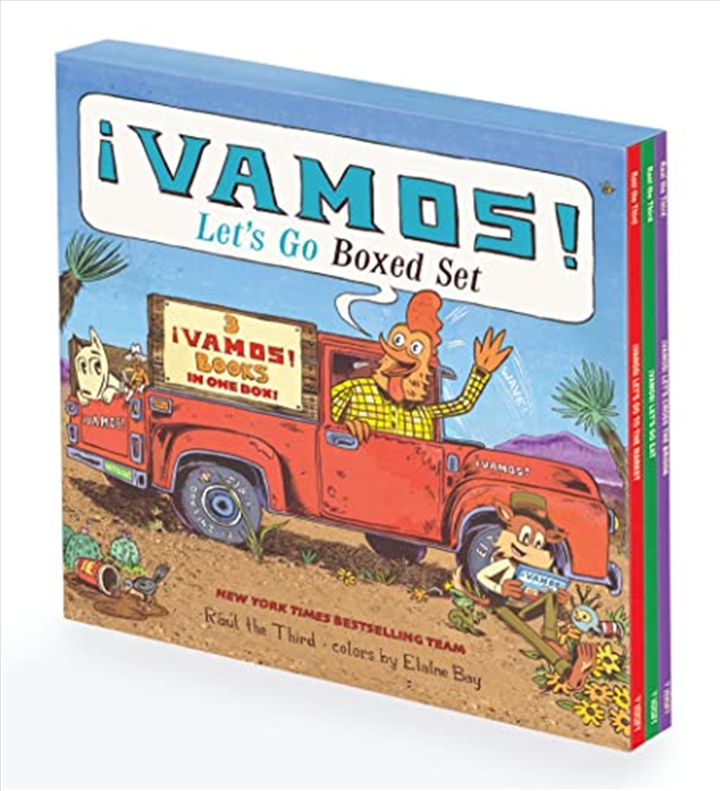 ¡vamos! Let's Go 3-book Paperback Picture Book Box Set/Product Detail/Early Childhood Fiction Books