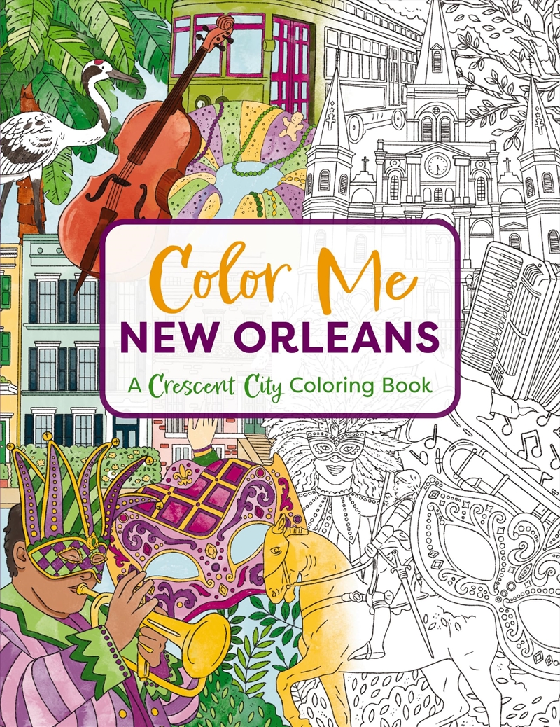 Color Me New Orleans/Product Detail/Adults Colouring