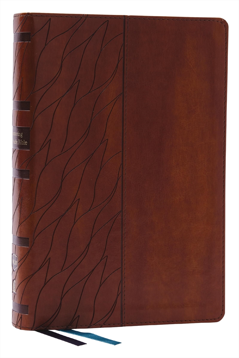 NKJV, Encountering God Study Bible Red Letter, Thumb Indexed, Comfort Print [brown]/Product Detail/Religion & Beliefs