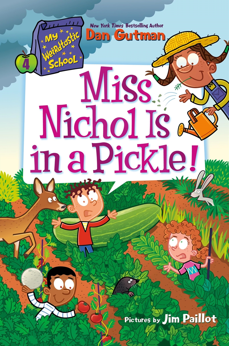 Miss Nichol Is In A Pickle: My Weirdtastic School 4/Product Detail/Childrens Fiction Books