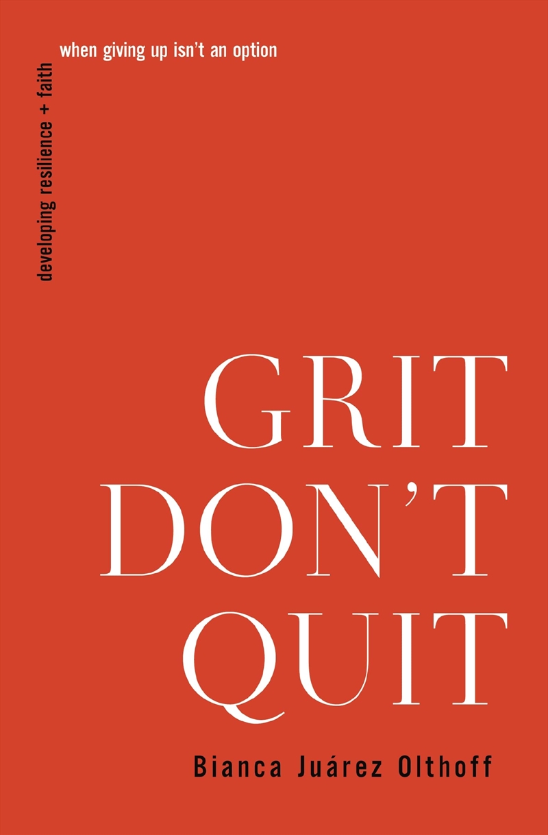 Grit Don't Quit/Product Detail/Religion & Beliefs