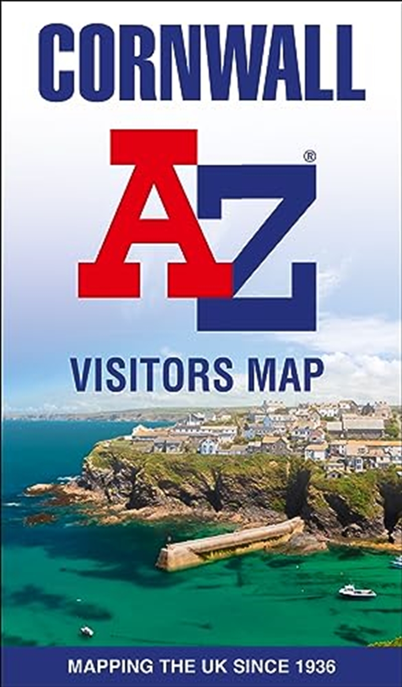 Cornwall A-Z Visitors Map/Product Detail/Travel & Holidays
