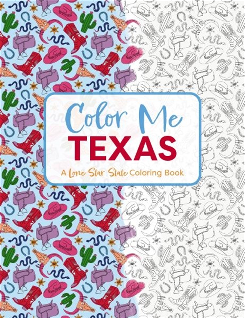 Color Me Texas/Product Detail/Adults Colouring