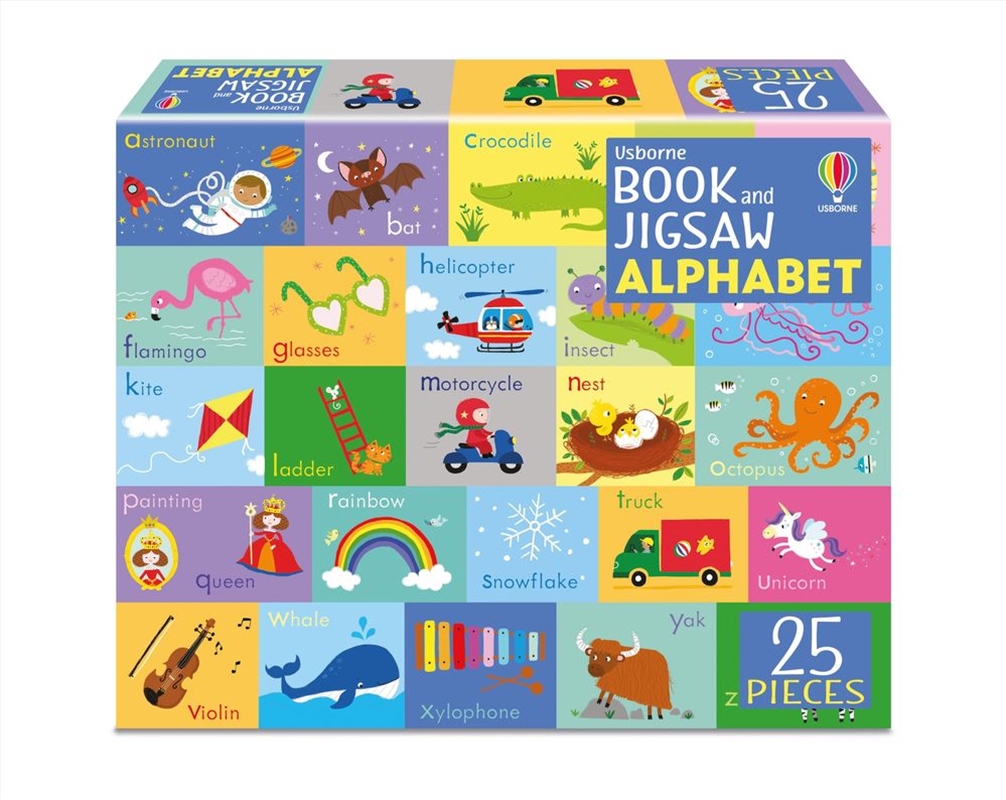 Book And Jigsaw Alphabet/Product Detail/Kids Activity Books