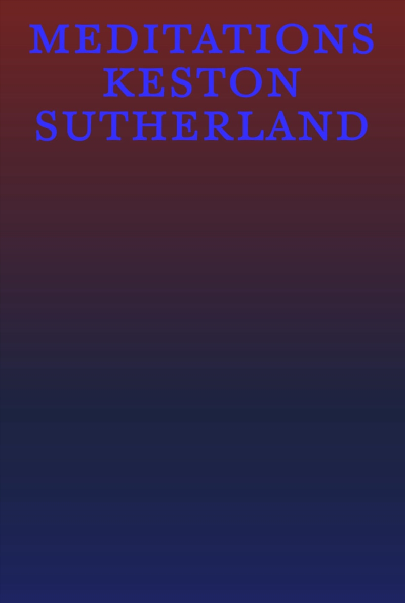 Meditations/Product Detail/General Fiction Books