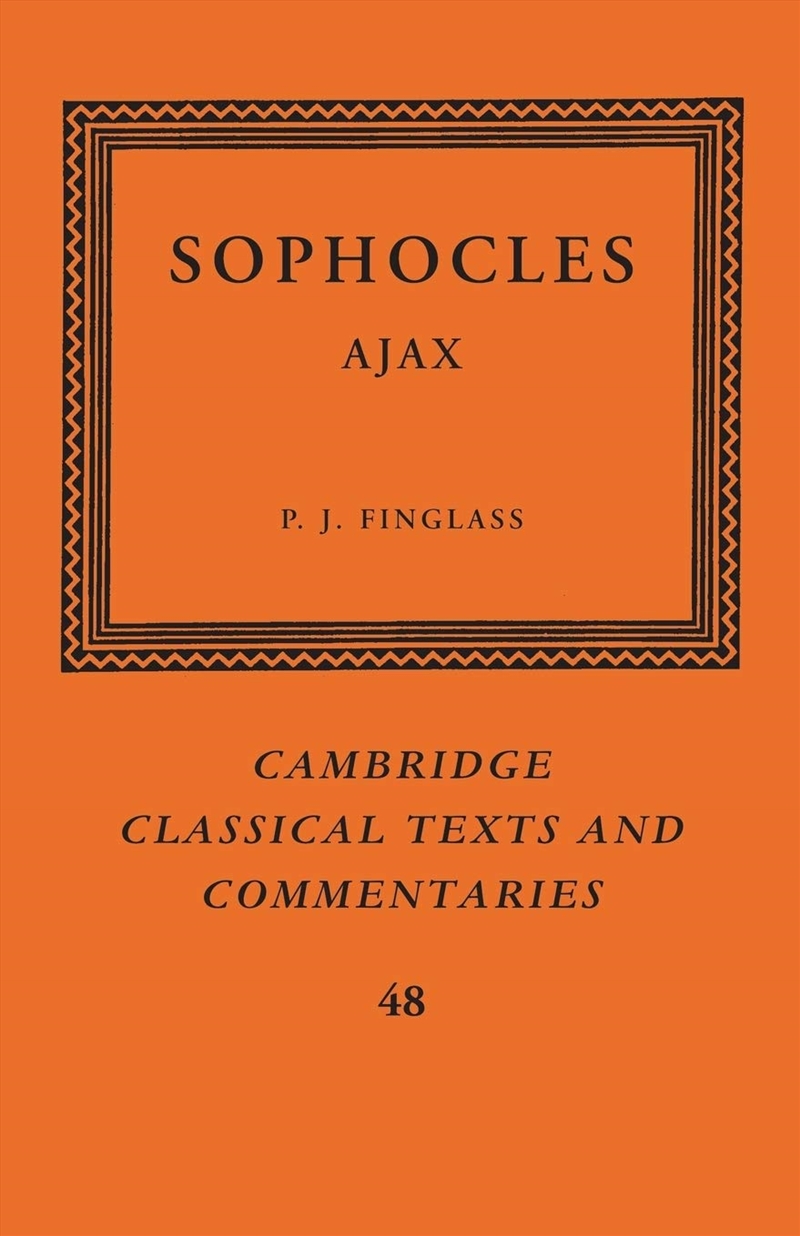 Sophocles Ajax/Product Detail/General Fiction Books