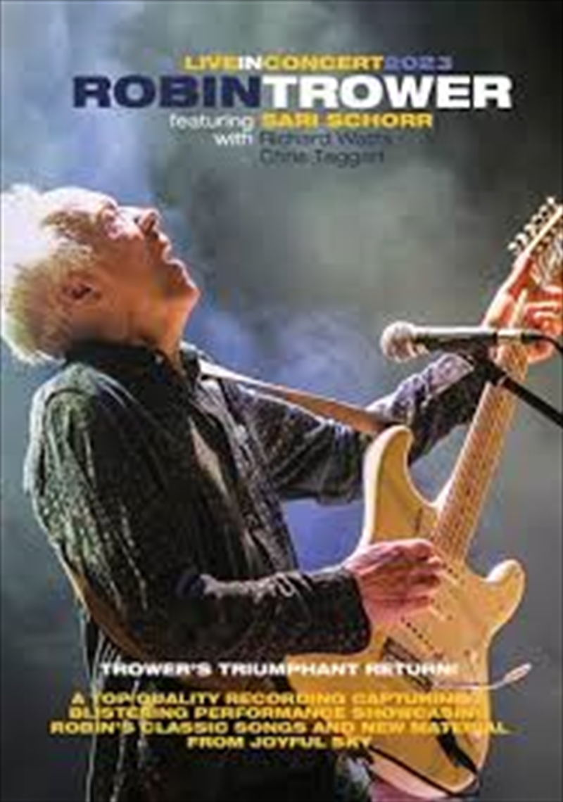 Robin Trower In Concert With Sari Schorr/Product Detail/Rock/Pop