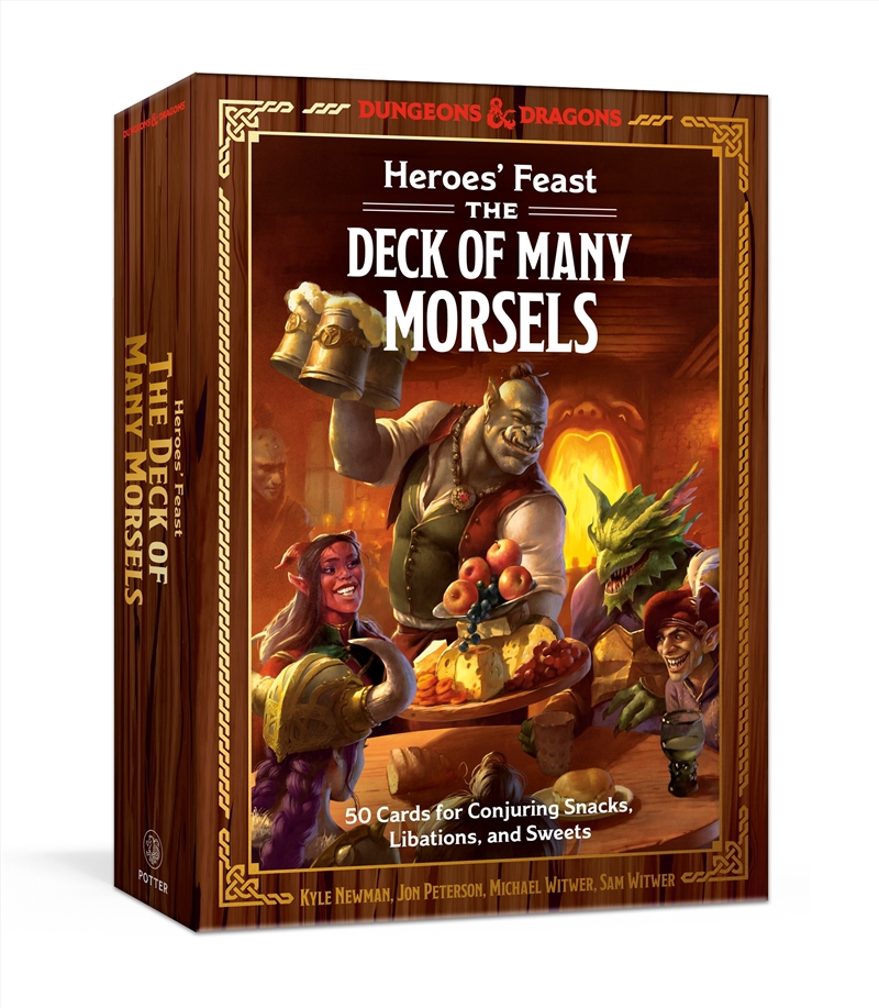Heroes' Feast: The Deck of Many Morsels: 50 Cards for Conjuring Snacks, Libations, and Sweets/Product Detail/Recipes, Food & Drink