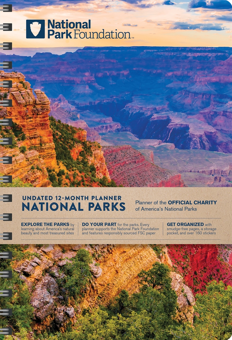 Buy National Park Foundation Undated Planner Online Sanity